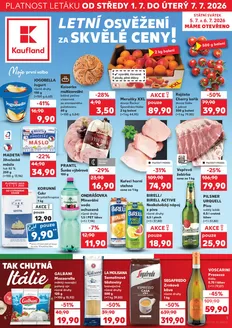 Kaufland katalog v Znojmo | Kaufland leták | 2026-07-01T00:00:00.000Z - 2026-07-07T00:00:00.000Z