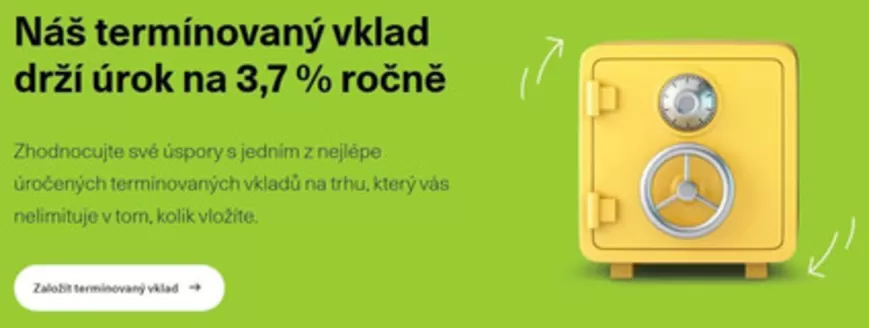 Air Bank katalog | Náš termínovaný vklad drží úrok na 3,7% ročně | 2026-06-30T00:00:00.000Z - 2026-07-20T00:00:00.000Z