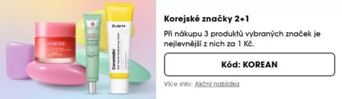 Sephora katalog v Milevsko | Korejské značky 2+1 | 2026-06-30T00:00:00.000Z - 2026-07-08T00:00:00.000Z