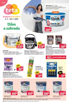 Teta katalog v Milevsko | Teta technický leták č. 5 | 2026-07-02T00:00:00.000Z - 2026-07-28T00:00:00.000Z