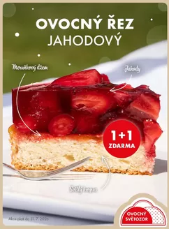 Ovocný Světozor katalog v Ostrava | 1+1 zdarma OVOCNÝ ŘEZ JAHODOVÝ | 2026-07-01T00:00:00.000Z - 2026-07-31T00:00:00.000Z