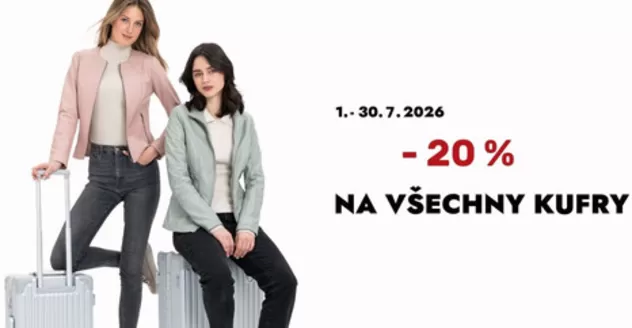 Kara katalog | -20% NA VŠECHNY KUFRY | 2026-07-02T00:00:00.000Z - 2026-07-30T00:00:00.000Z
