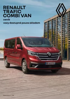 Renault katalog v Klatovy | Renault Trafic Combi Van | 2026-07-03T00:00:00.000Z - 2026-07-31T00:00:00.000Z