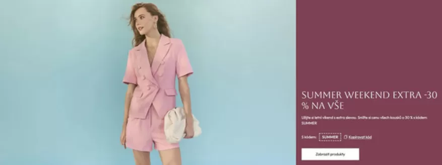 Orsay katalog v Brno | SUMMER WEEKEND EXTRA -30% NA VŠE | 2026-07-06T00:00:00.000Z - 2026-07-19T00:00:00.000Z
