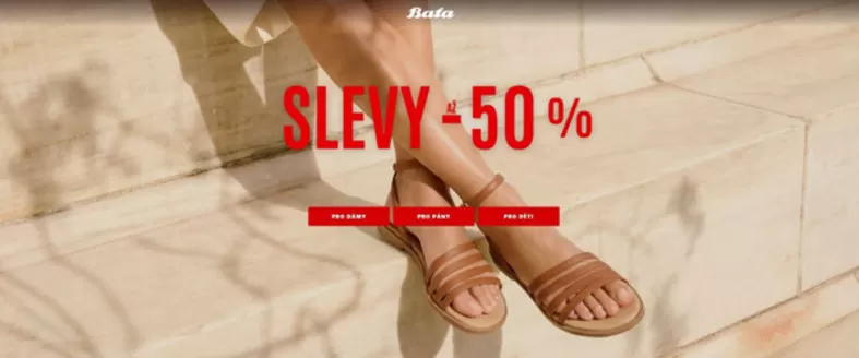 Baťa katalog v Kroměříž | SLEVY AŽ -50 % | 2026-07-14T00:00:00.000Z - 2026-07-27T00:00:00.000Z