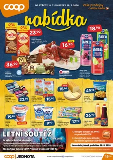 Coop katalog v Neratovice | Top nabídky a slevy | 2026-07-15T00:00:00.000Z - 2026-07-28T00:00:00.000Z