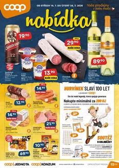 Coop katalog v Neratovice | Top nabídky pro všechny zákazníky | 2026-07-15T00:00:00.000Z - 2026-07-28T00:00:00.000Z