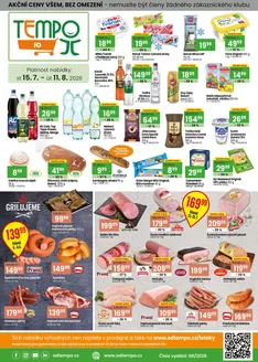 TEMPO katalog v Mladá Boleslav | Leták JO 15.7. - 11.8.2026 | 2026-07-15T00:00:00.000Z - 2026-08-11T00:00:00.000Z