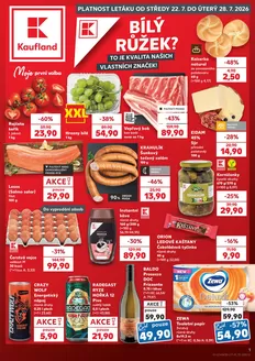 Kaufland katalog | Kaufland leták | 2026-07-22T00:00:00.000Z - 2026-07-28T00:00:00.000Z