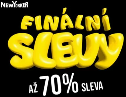New Yorker katalog v Ostrava | FINÁLNÍ SLEVY až 70% Sleva | 2026-07-20T00:00:00.000Z - 2026-08-02T00:00:00.000Z