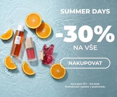 Marionnaud katalog v Plzeň | SUMMER DAYS -30% NA VŠE | 2026-07-27T00:00:00.000Z - 2026-08-09T00:00:00.000Z