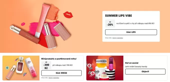 Sephora katalog v Plzeň | Sephora Leták | 2026-07-27T00:00:00.000Z - 2026-08-02T00:00:00.000Z