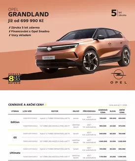 Opel katalog v Říčany | OPEL GRANDLAND | 2026-07-28T00:00:00.000Z - 2026-09-30T00:00:00.000Z