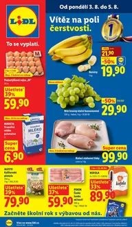 Lidl katalog v Most | 3. 8. - 5. 8. 2026 | 2026-08-03T00:00:00.000Z - 2026-08-09T00:00:00.000Z