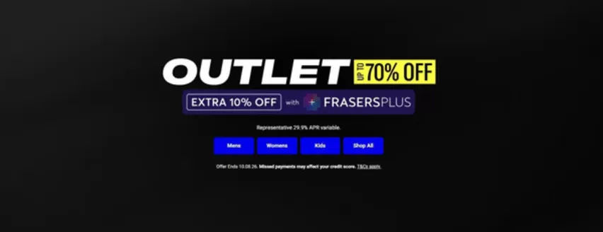 Sports Direct katalog | OUTLET UP TO 70% OFF | 2026-08-05T00:00:00.000Z - 2026-08-10T00:00:00.000Z