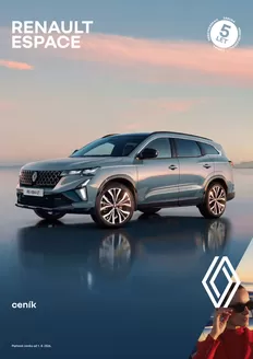 Renault katalog v Třinec | Renault Espace | 2026-08-05T00:00:00.000Z - 2026-08-31T00:00:00.000Z