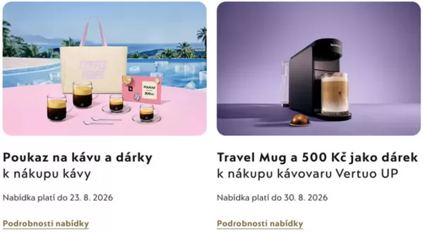 Nespresso katalog | Nespresso Leták | 2026-08-07T00:00:00.000Z - 2026-09-06T00:00:00.000Z