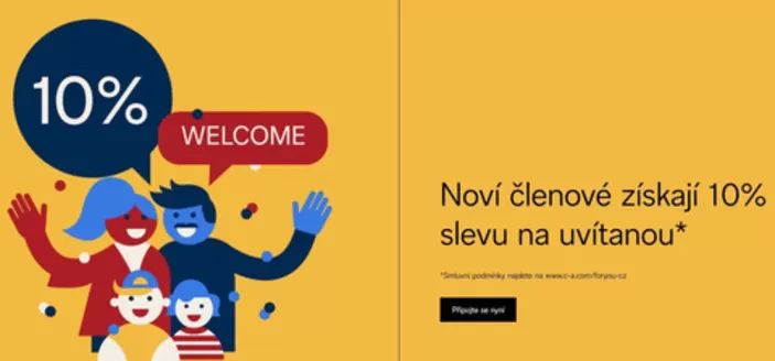 C&A katalog | Noví členové získají 10% slevu na uvítanou | 2026-08-10T00:00:00.000Z - 2026-08-16T00:00:00.000Z