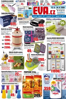 EVA katalog v Černošice | Leták EVA.cz | 2026-08-12T00:00:00.000Z - 2026-08-24T00:00:00.000Z
