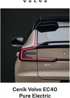 Volvo katalog v Černošice | Volvo EC40 Pure Electric | 2026-08-11T00:00:00.000Z - 2027-01-31T00:00:00.000Z