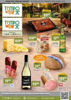 TEMPO katalog | Leták TUTY 12.8. - 25.8.2026 | 2026-08-12T00:00:00.000Z - 2026-08-25T00:00:00.000Z