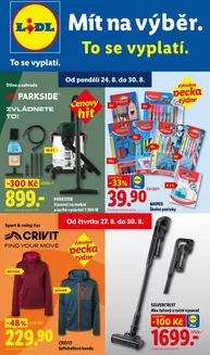 Lidl katalog | 24. 8. - 30. 8. 2026 | 2026-08-24T00:00:00.000Z - 2026-08-30T00:00:00.000Z