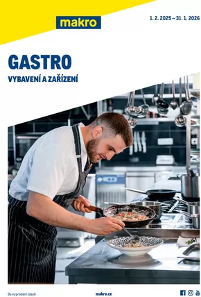 Makro katalog v Plzeň | Gastro vybavení a zařízení | 2025-02-01T00:00:00.000Z - 2026-01-31T00:00:00.000Z