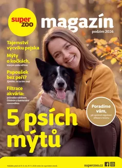 Super Zoo katalog v Brno | Super zoo magazín Podzim 2026 | 2026-09-01T00:00:00.000Z - 2026-11-30T00:00:00.000Z