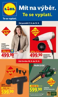 Lidl katalog v České Budějovice | 7. 9. - 13. 9. 2026 | 2026-09-07T00:00:00.000Z - 2026-09-13T00:00:00.000Z