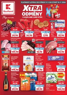Kaufland katalog v Lysá nad Labem | Ušetřete nyní s našimi nabídkami | 2026-09-09T00:00:00.000Z - 2026-09-15T00:00:00.000Z