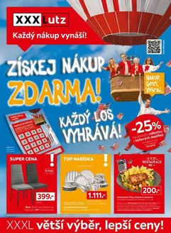 XXXLutz katalog v Frýdek-Místek | Sleva 25 téměř na všechno | 2026-09-07T00:00:00.000Z - 2026-09-20T00:00:00.000Z
