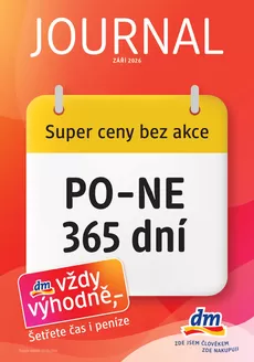 dm drogerie katalog v Chrudim | Skvělá nabídka pro lovce výhodných nákupů | 2026-09-09T00:00:00.000Z - 2026-09-23T00:00:00.000Z