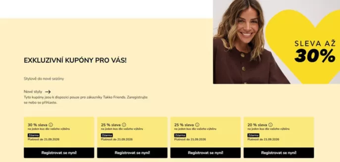 Takko katalog v Mikulov | EXKLUZIVNÍ KUPÓNY PRO VÁS! | 2026-09-10T00:00:00.000Z - 2026-09-21T00:00:00.000Z