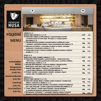 Potrefená Husa katalog | Polední menu | 2026-09-14T00:00:00.000Z - 2026-09-18T00:00:00.000Z