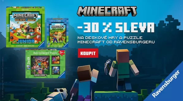 Bambule katalog v Chrudim | Minecraft -30% Sleva | 2026-09-14T00:00:00.000Z - 2026-09-27T00:00:00.000Z