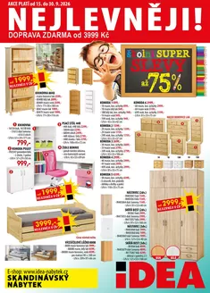 IDEA nábytek katalog | IDEA nábytek Aktuální leták | 2026-09-15T00:00:00.000Z - 2026-09-30T00:00:00.000Z