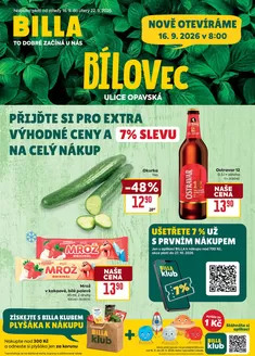 Billa katalog | Billa Speciál Bílovec | 2026-09-16T00:00:00.000Z - 2026-09-22T00:00:00.000Z