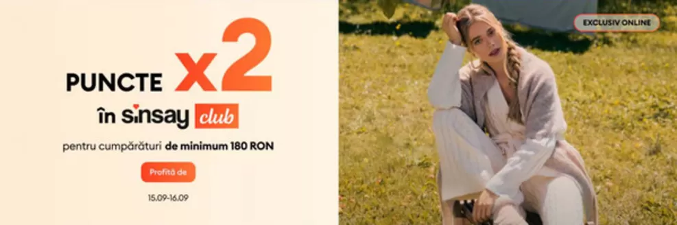 Sinsay katalog v Poděbrady | Sinsay nabídka | 2026-09-15T00:00:00.000Z - 2026-09-16T00:00:00.000Z