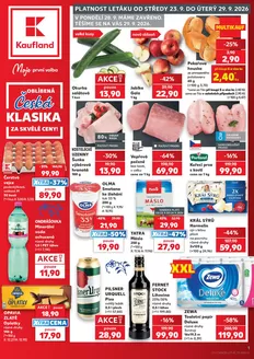 Kaufland katalog | Aktuální nabídky a slevy | 2026-09-23T00:00:00.000Z - 2026-09-29T00:00:00.000Z