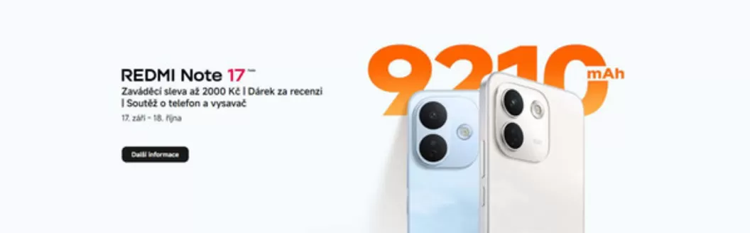Xiaomi katalog | Xiaomi leták | 2026-09-21T00:00:00.000Z - 2026-10-04T00:00:00.000Z