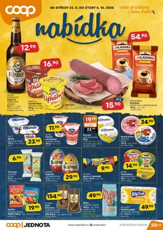Coop katalog v Rosice | katalog Coop | 2026-09-23T00:00:00.000Z - 2026-10-06T00:00:00.000Z