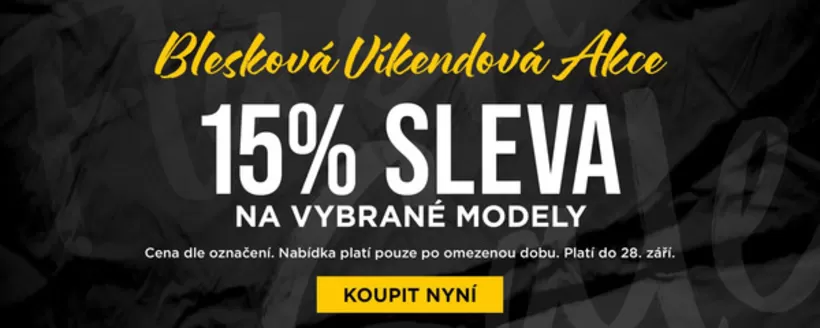 Skechers katalog v Plzeň | 15% SLEVA NA VYBRANÉ MODELY | 2026-09-25T00:00:00.000Z - 2026-09-28T00:00:00.000Z