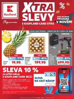 Kaufland katalog v Říčany | Kaufland leták | 2026-09-30T00:00:00.000Z - 2026-10-06T00:00:00.000Z