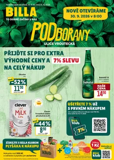 Billa katalog v Olomouc | Billa Speciál Podbořany | 2026-09-30T00:00:00.000Z - 2026-10-06T00:00:00.000Z