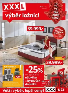 XXXLutz katalog v Praha | XXXL výběr ložnic | 2026-09-21T00:00:00.000Z - 2026-10-18T00:00:00.000Z
