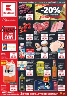Kaufland katalog | Slevy a akce | 2026-10-07T00:00:00.000Z - 2026-10-13T00:00:00.000Z