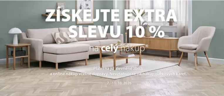 JYSK katalog | JYSK leták | 2026-10-07T00:00:00.000Z - 2026-10-11T00:00:00.000Z