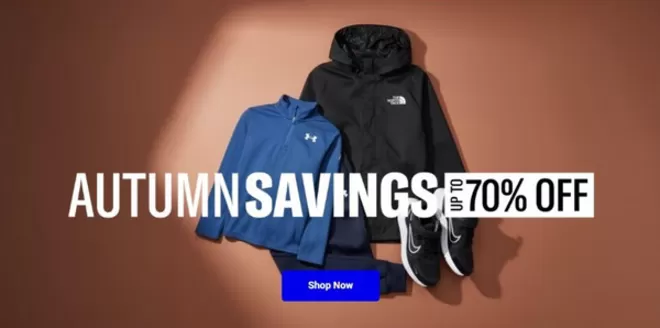Sports Direct katalog v Brno | AUTUMN SAVINGS UP TO 70% OFF | 2026-10-09T00:00:00.000Z - 2026-10-22T00:00:00.000Z