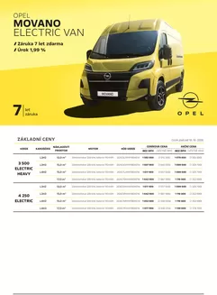 Opel katalog v Mladá Boleslav | Opel Movano Electric Van | 2026-10-13T00:00:00.000Z - 2026-12-31T00:00:00.000Z
