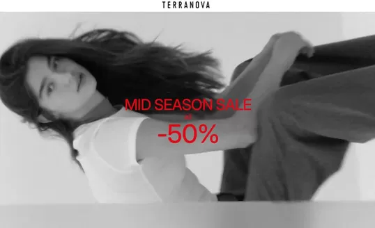 Terranova katalog | MID SEASON SALE AŽ -50% | 2026-10-14T00:00:00.000Z - 2026-10-27T00:00:00.000Z
